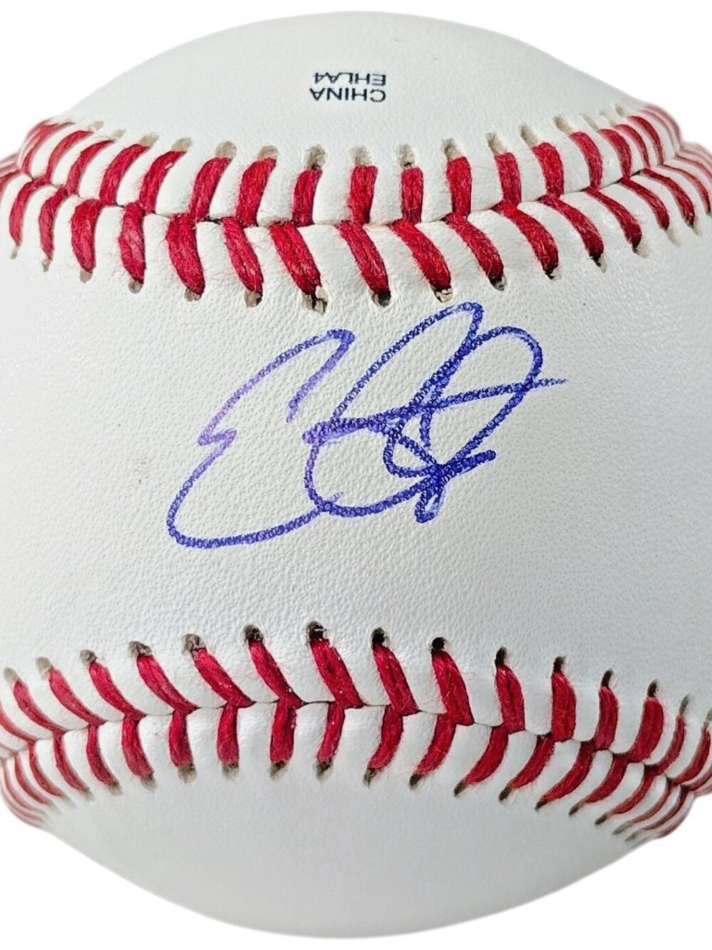 Evan Carter Autographed Baseball Texas Rangers Signed COA Proof